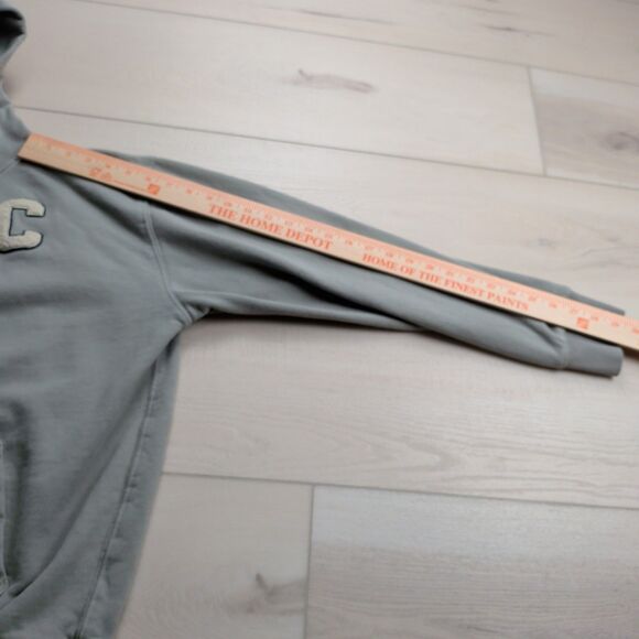 Cuts Clothing Anniversary Hoodie Mens L Gray Classic C Logo Patch - Picture 9 of 12
